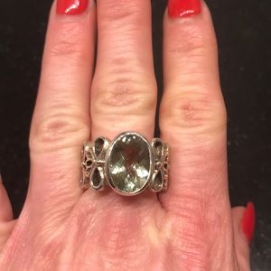 Gorgeous Green amethyst Ring